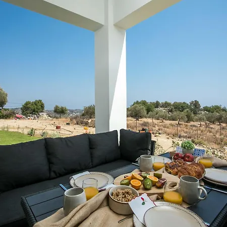 Secluded With Panoramic Sea View 빌라 Rhodes City